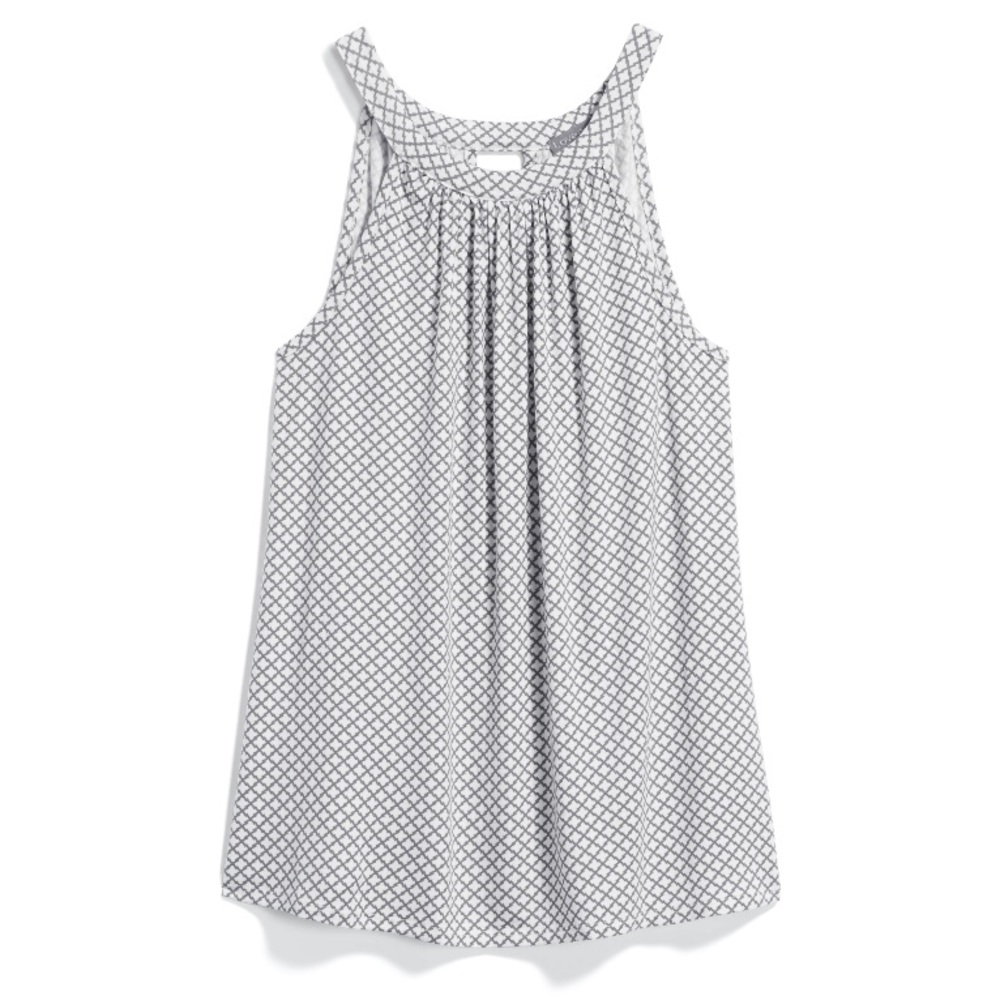 Loveappella Agather Printed Halter Knit Top